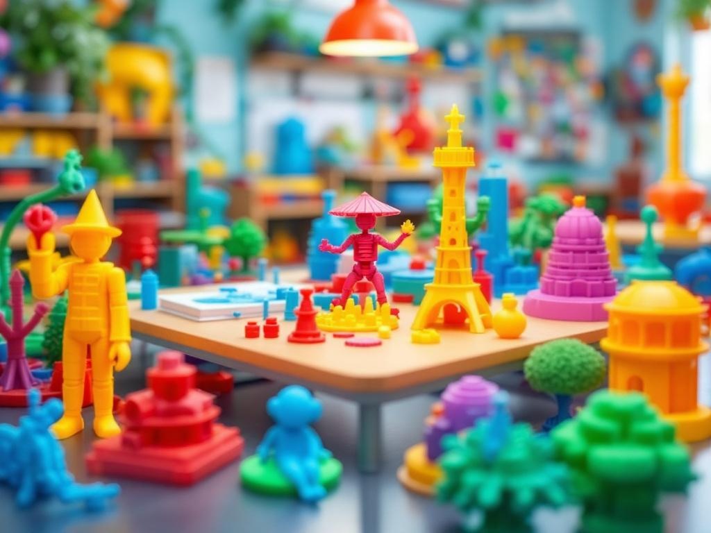 3D printed learning models